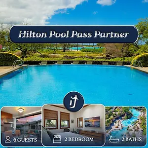 Hilton Pool Pass Included, Kolea - Luxe Penthouse Holiday home